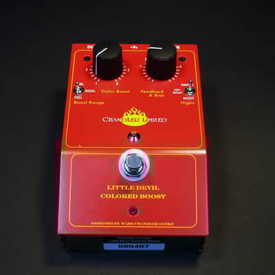 Chandler Limited Little Devil Colored Boost Pedal | Reverb