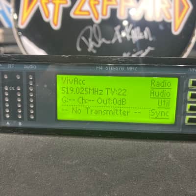 Shure Def Leppard's, UR4D Wireless Receiver 2010s (DL #5003) - Black Bild 4