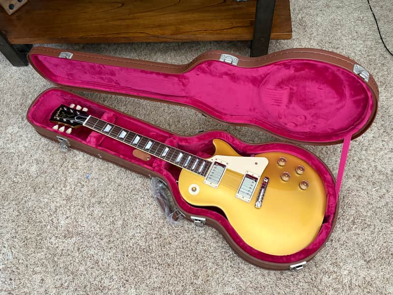 Epiphone Inspired by Gibson Custom Shop Tak Matsumoto Signature 1955 Les Paul 2024 - Antique Gold image 1