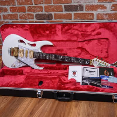 Ibanez Steve Vai PIA3761 Stallion White 2021 w/OHSC image 2