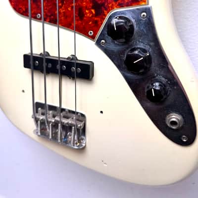 Fender Jazz Bass Pre CBS L Series 1963 - White Refin image 13