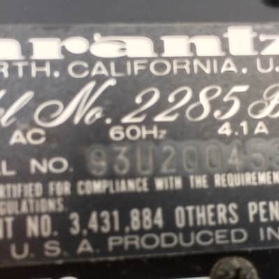 Vintage Marantz 2285B Stereo Receiver Excellent Condition Ltd 90 Day Guarantee FREE Ship USA Only image 20