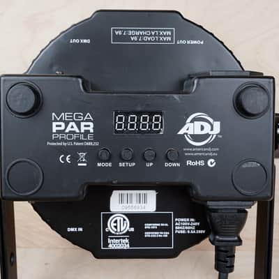 ADJ Mega Par Profile RGB LED Wash Light w/ Power Cable image 9