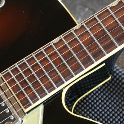 1972 Gretsch 6117 Double Anniversary Hollow-Body Electric Guitar Sunburst + OHSC image 8