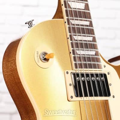 Gibson Les Paul Standard '50s Electric Guitar - Gold Top (LPS5PGTNHd2) image 5