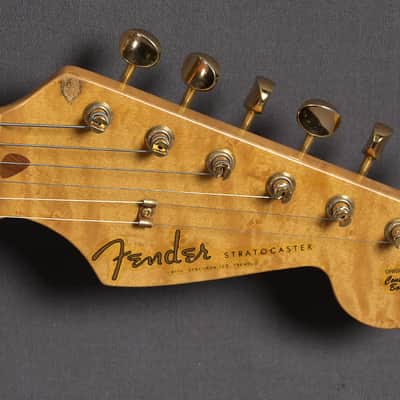 Fender Fender Custom Shop Stratocaster Cunetto Relic John Cruz 1996 - White Blonde image 15