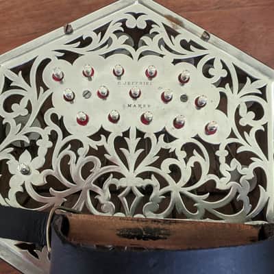 Jeffries Anglo Concertina, Bb/F image 1