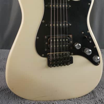 Tokai Super Edition Japan HSS S-Style White Electric Guitar image 1