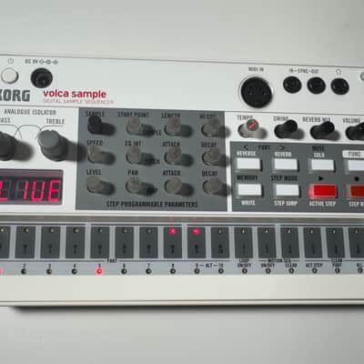 Korg Volca Sample Digital Sample Sequencer 2010s - White