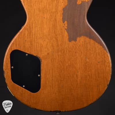 2022 - Gibson Custom Shop Made 2 Measure Murphy Lab '59 Les Paul Standard Murphy Painted Ultra Heavy Aged Orange Lemon Fade image 4