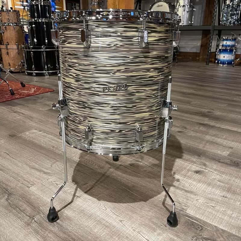 Pearl President Deluxe Floor Tom 14x14 Desert Ripple image 1