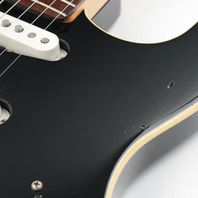 Fender Aerodyne Stratocaster MIJ Black 2005 imagen 12