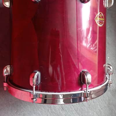 Ultra Rare 1995 TAMA Starclassic Maple 14x13" Hanging Tom (SMT1413) - Violet Shade (VLS) - Made in Japan - Excellent Condition! image 8