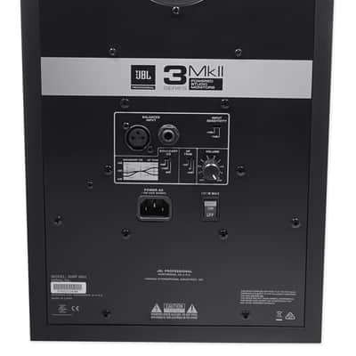 (2) JBL 305PMKII 8" Powered Studio Reference Monitor Monitoring Speakers image 5