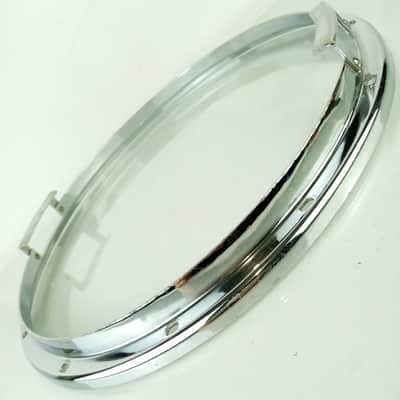 Yamaha 14" 12Lug 2lb 5oz Die-Cast Zinc Snare Drum Resonant Rim/Hoop Marching 80s image 7