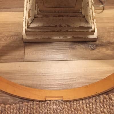 Rogers Marching 14" snare bottom rim 1960's - Maple image 3
