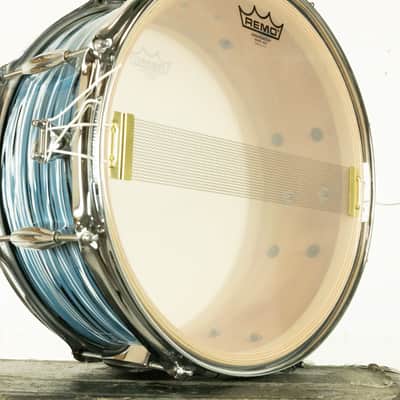 C&C Drum Co 6x14 "Bowling Ball" Mahogany Poplar Mahogany Snare Drum image 9