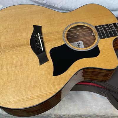 MINT Taylor 214ce Plus Grand Auditorium Acoustic-Electric Guitar Natural Finish - 4.8lbs - Authorized Dealer - G05806 image 4