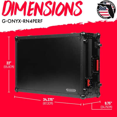 Gator Onyx Flight Hard Case for Rane Four & Performer DJ Controller image 13