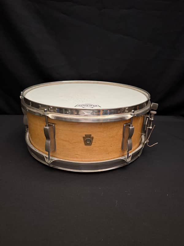 WFL Ludwig Pioneer 14" x 5" Snare Drum 1950's - Natural Maple image 1