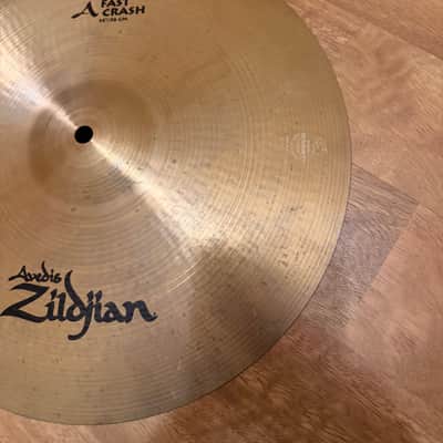 Zildjian 14" A Custom Fast Crash Cymbal 2002 - Present - Brilliant image 2