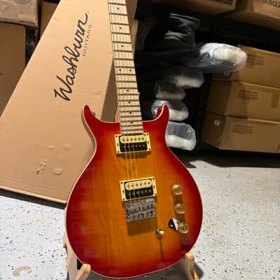 Washburn R5 Raven Electric Guitar Cherry Sunburst 2026 - Cherry sunburst image 1