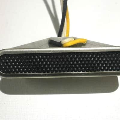 Telecaster Neck Pickup Raw Non Plated Open Cover Black Foil Alnico Hand Wound Coil Tap by Q pickups image 5