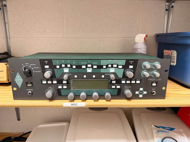 Kemper Amps Profiler Rack 2013 - 2025 - Black