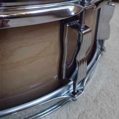 Ludwig LS401 Classic Maple 5x14" 10-Lug Snare Drum 1998 - Present - Natural Maple Lacquer image 7
