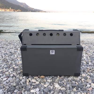 12U Eurorack Case Powered, 104 hp or other, modular synthesizer, patched resealable, with belt image 15