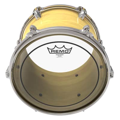 Remo Pinstripe Clear Batter Drum Head - 10 Inch image 4