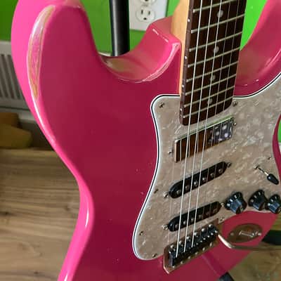 (DiMarzio loaded) B'mar Pink Martini image 3