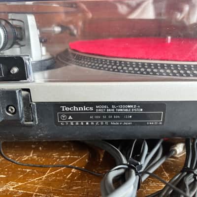 Immagine Technics SL-1200MK2 silver color Analog Turntable - 13