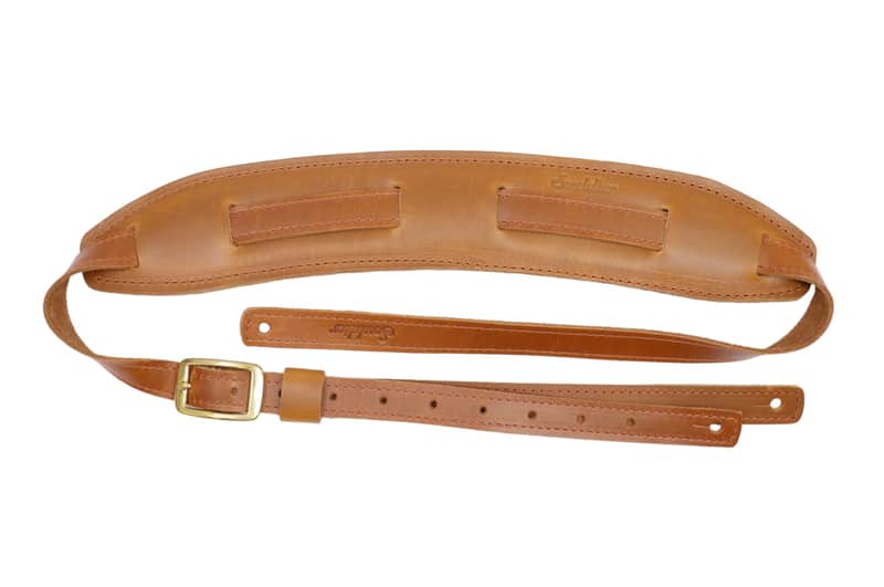Souldier Straps Tan Leather Saddle Strap, 3/4" image 1