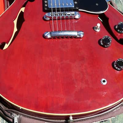 Yamaha SA1300 Super Axe 1986 Persimmon Red image 7
