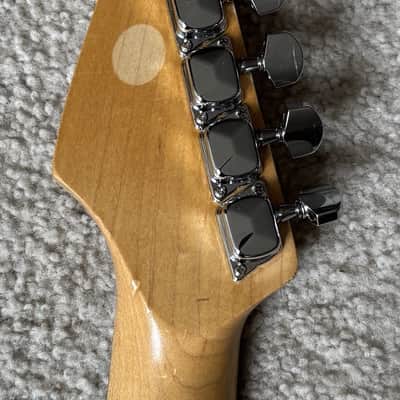 1996 Squier by Fender #NC6 Series Anniversary Stratocaster Very Good Condition image 4