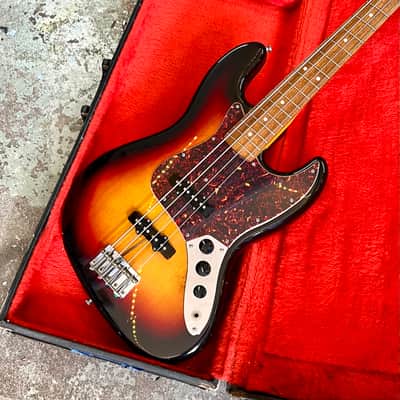 CIJ Fender 62 Jazz Bass JB62 1999 - Sunburst original vintage MIJ fujigen crafted in japan image 5