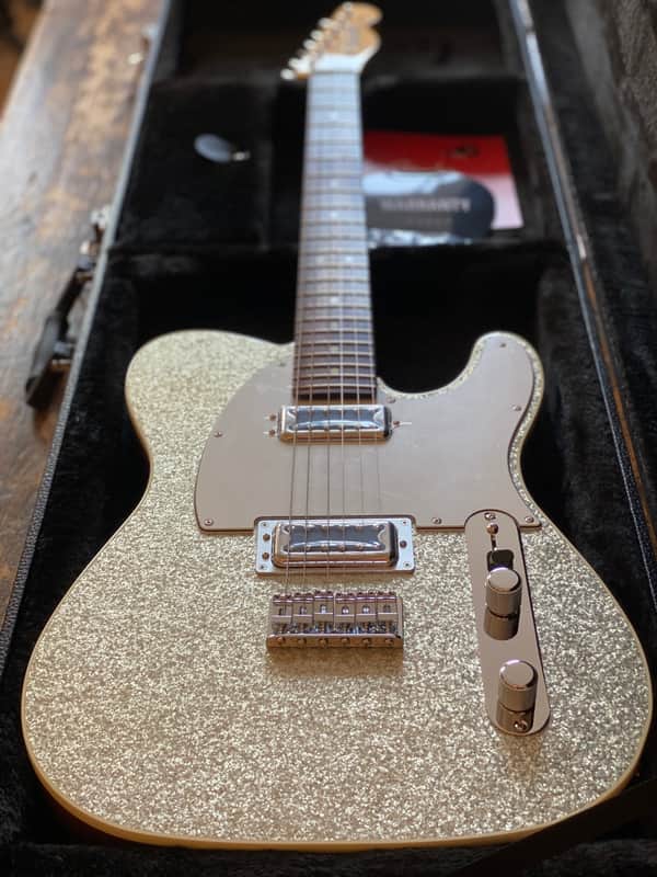 Fender Limited Edition Japanese Domestic Only FSR 1960's Custom Telecaster Silver Sparkle Alder/Rosewood MIJ Japan w/ Hardcase