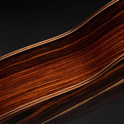 2025 - Bourgeois Victorian OMS-12 - Bearclaw Blue Sinker Sitka Spruce & Cocobolo image 13