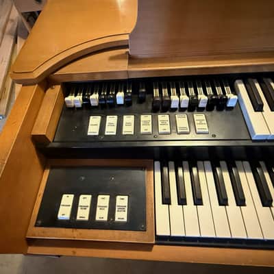 Hammond M3 Organ 1958 Blonde with External Speaker image 4