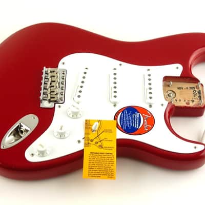 LOADED Fender American ERIC CLAPTON Strat BODY Stratocaster Guitar Torino Red image 1