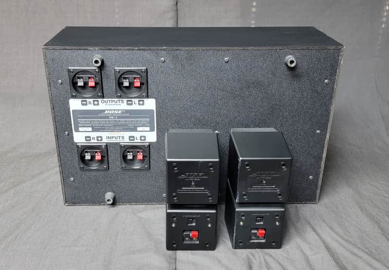 Bose AM-5 Acoustimass 5, 2.1 Speaker System with Sub & Double