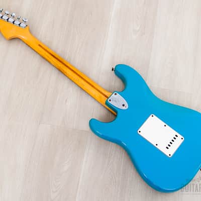 1981 Fender International Color Series Stratocaster Maui Blue, 100% Original w/ Case, Hangtag image 13