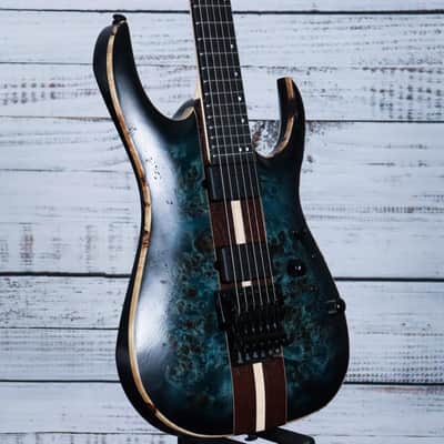 Ibanez RGA20P1 Premium Electric Guitar | Cosmic Blue Burst Low Gloss image 4