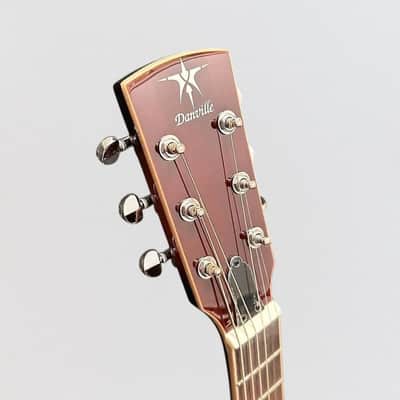 Danville RDL-70CEQ Resonator Acoustic Electric Guitar - Sunburst image 5