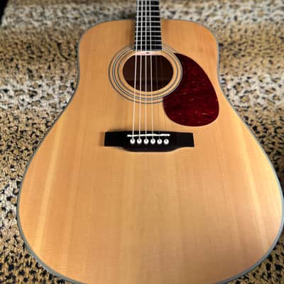 Cort earth 1200 tree of life acoustic guitar with hardshell case