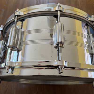 Tama King Beat 14" x 6.5" Snare Drum Die Cast Seamless Steel Free Shipping image 3