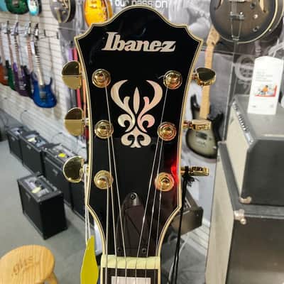 Ibanez AS93FM Artcore Semi Hollow - Antique Yellow image 5