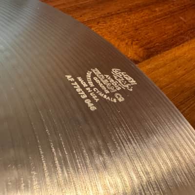 Zildjian 18" A Series Medium Thin Crash Cymbal 2013 - Present - Traditional image 5