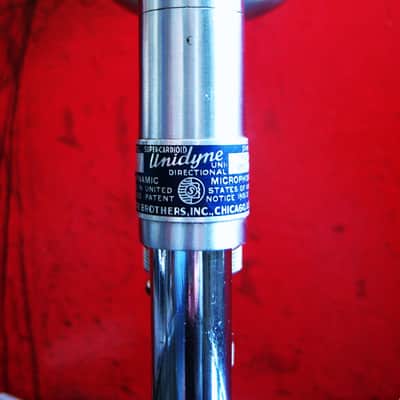 Vintage 1940's Shure 55S Unidyne dynamic cardioid Microphone multi Z w cable & case 55S 55SW 556S 556 image 14